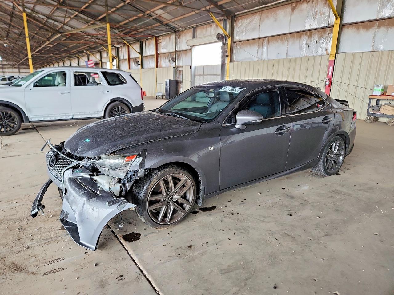 2016 Lexus IS 350, VIN JTHBE1D23G5027751 — Front end