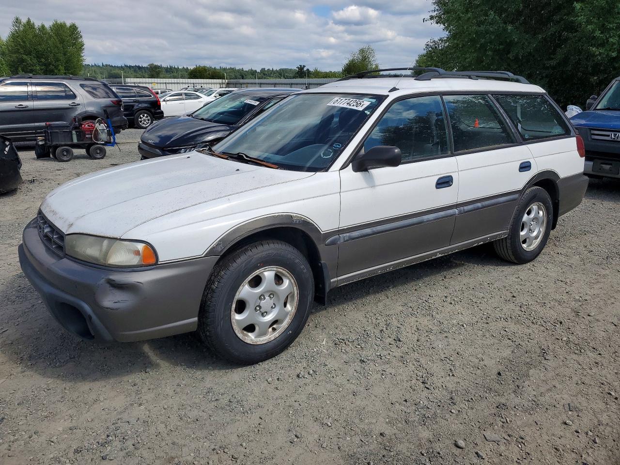 1996 Subaru Legacy Outback, VIN 4S3BG4854T6383177 — Бок