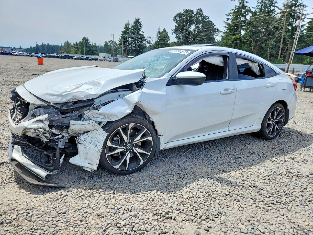 2019 Honda Civic Si, VIN 2HGFC1E55KH703038 — Перед