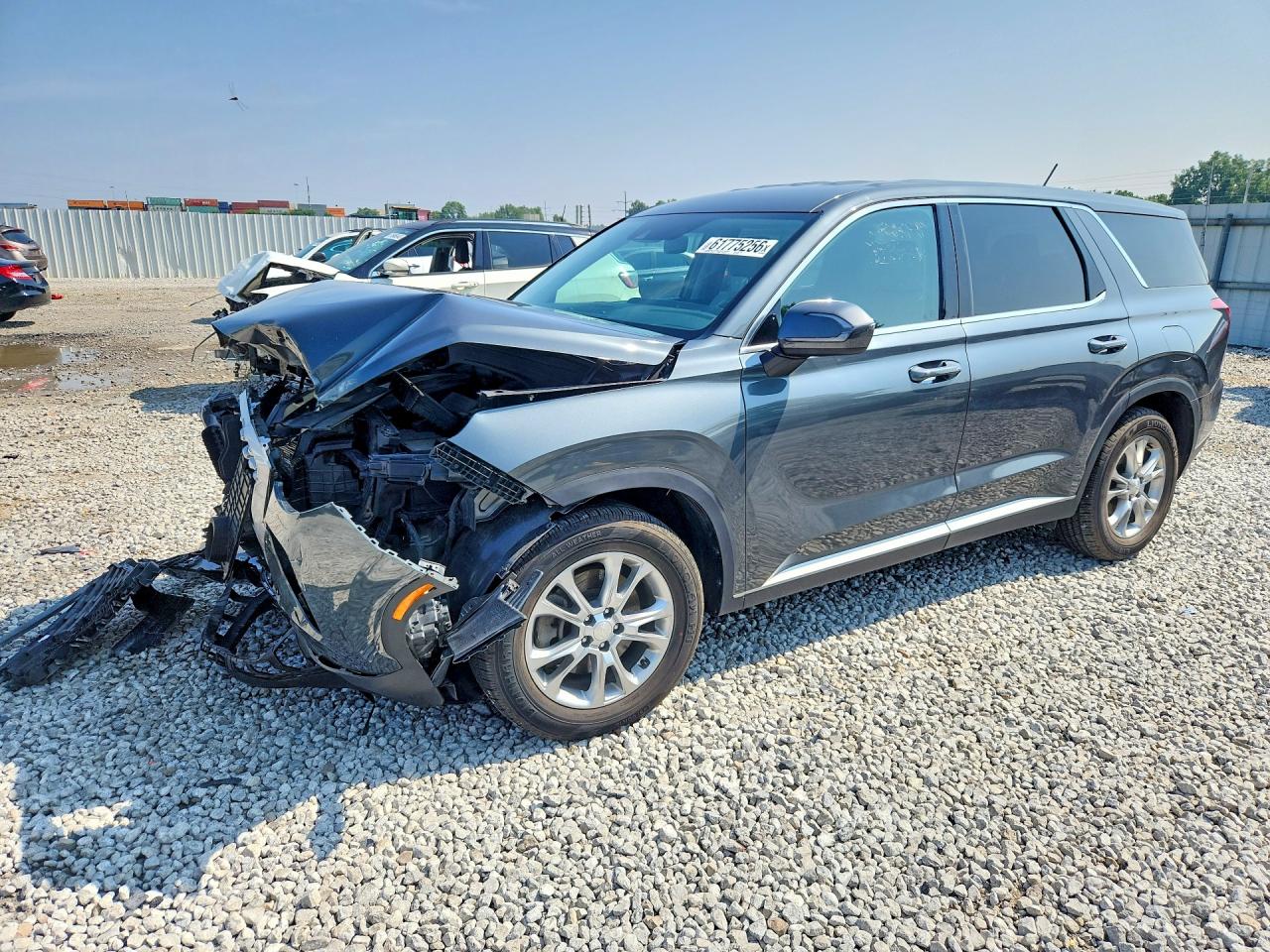 2022 Hyundai Palisade SE, VIN KM8R1DHE2NU373032 — Front end