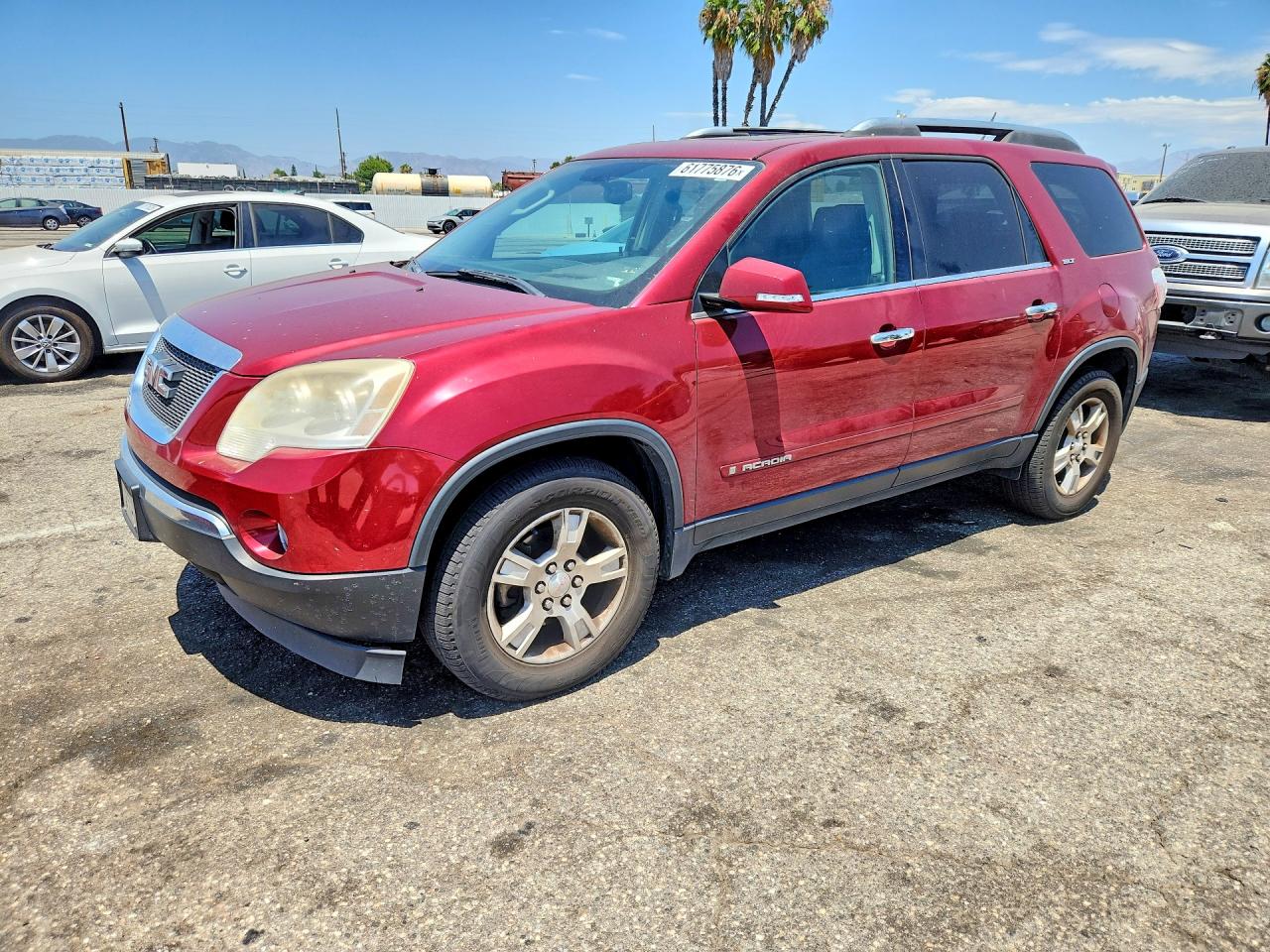 2007 GMC Acadia SLT, VIN 1GKEV33767J169692 — Мелкие вмятины и царапины