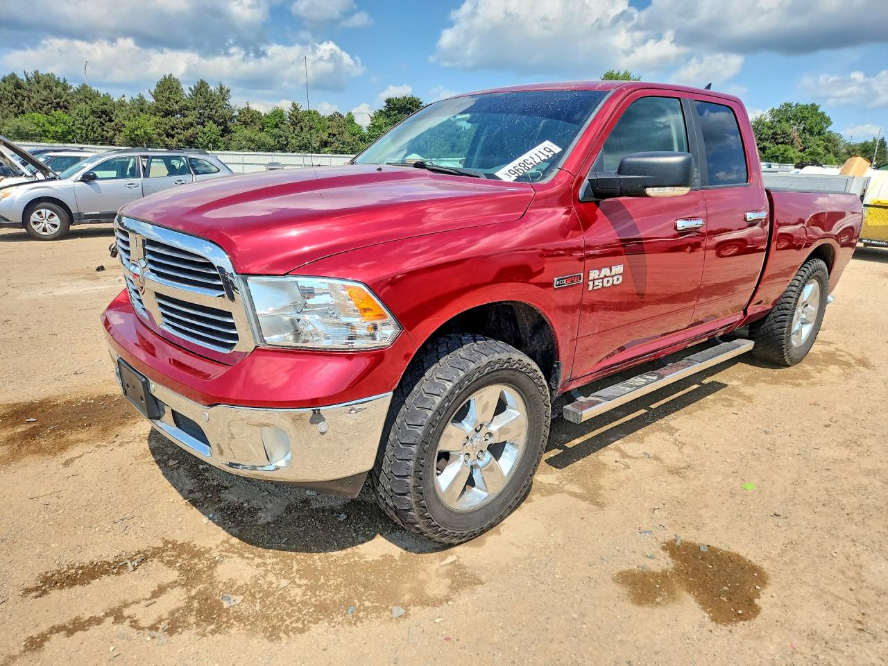 2014 Ram 1500 Outdoorsman, VIN 1C6RR7GM9ES370817 — Rear end