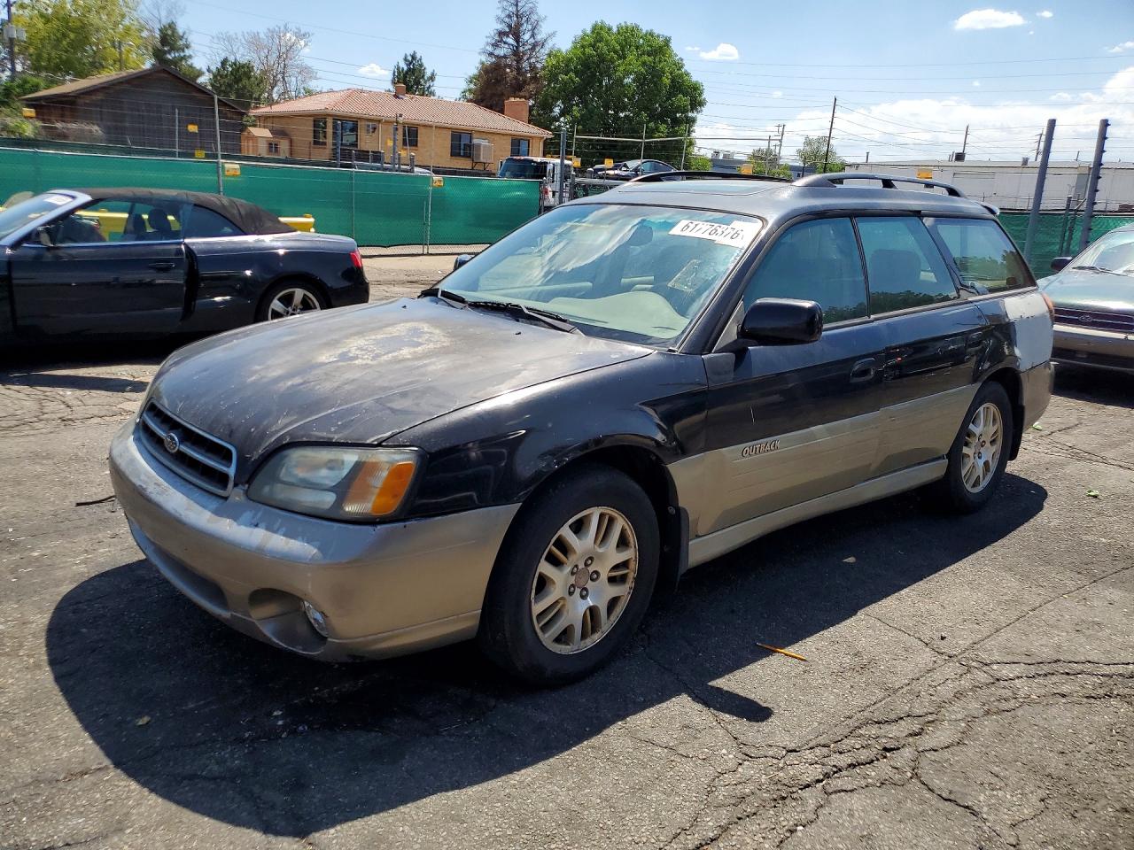2002 Subaru Legacy Outback L.L. Bean, VIN 4S3BH806227665514 — Мелкие вмятины и царапины
