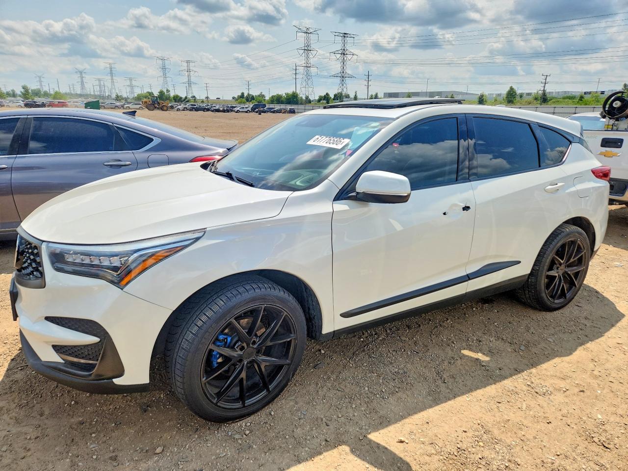 2019 Acura RDX Advance, VIN 5J8TC2H75KL004775 — Перед