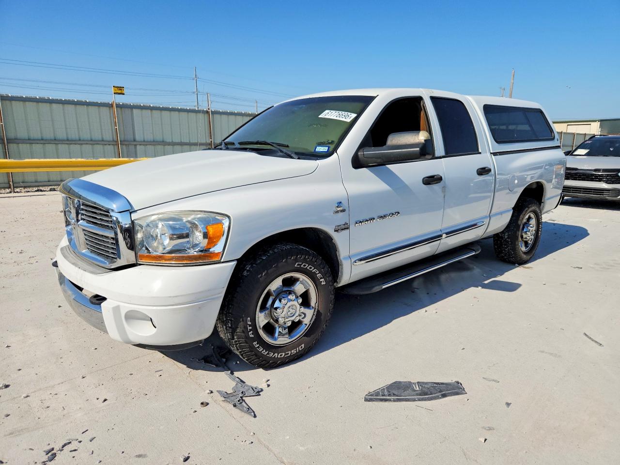 2006 Dodge 2500 ST, VIN 3D7KR28C76G164719 — Interior fire