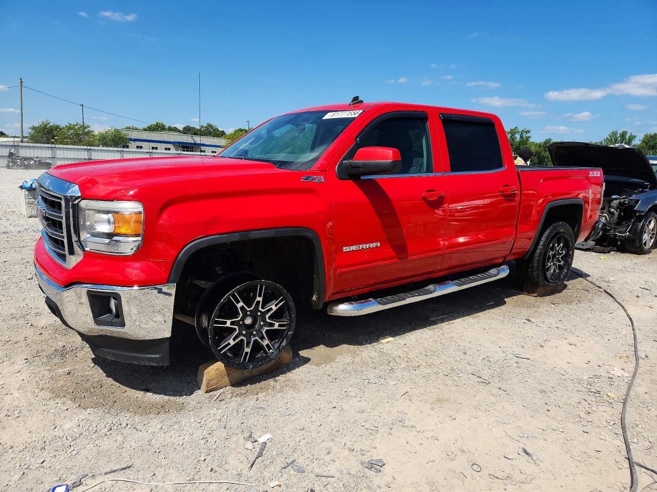 2014 GMC Sierra 1500 SLE, VIN 3GTU2UEC6EG229503 — Undercarriage