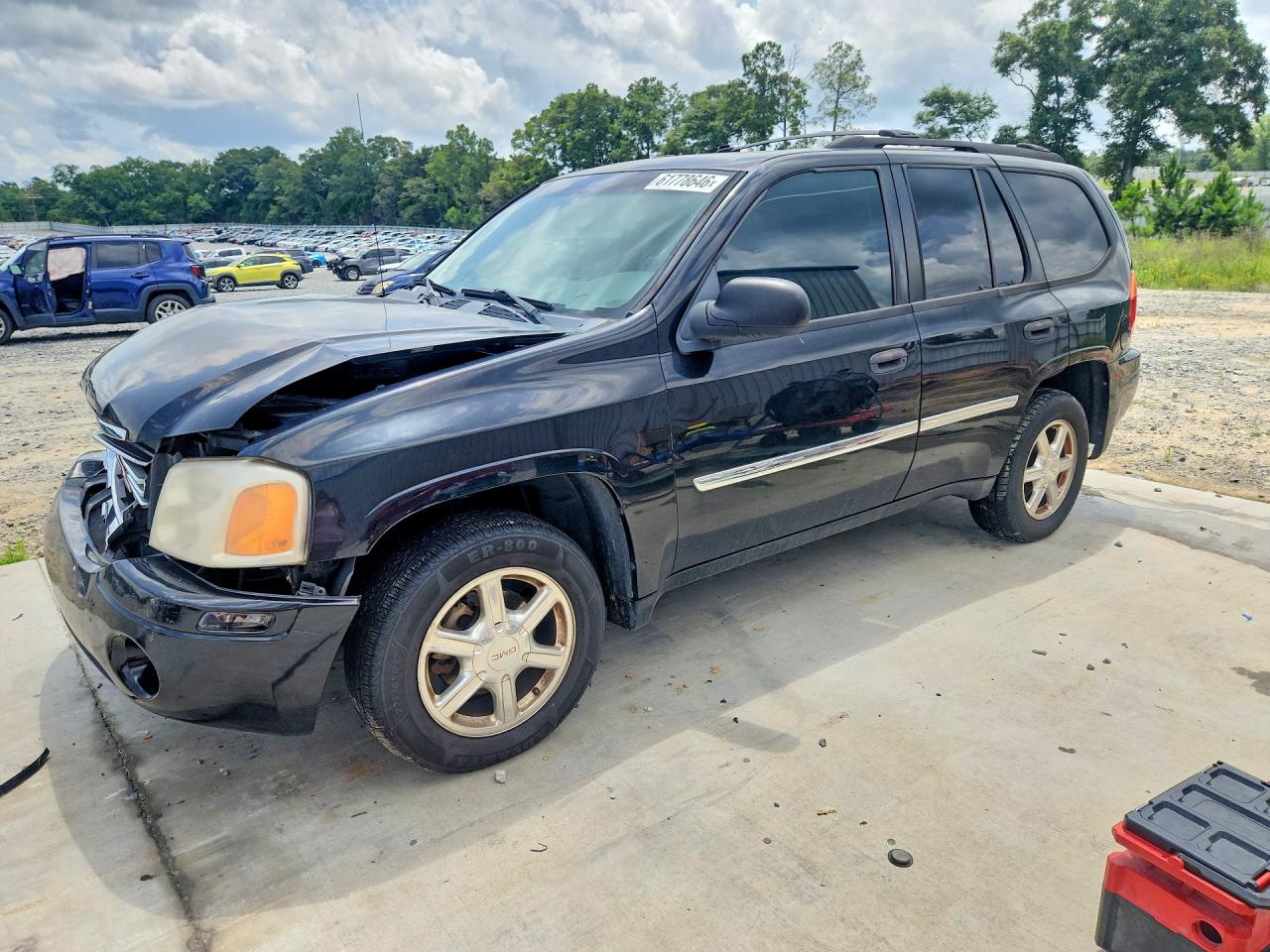 2008 GMC Envoy SLT, VIN 1GKDS13S682227048 — Перед