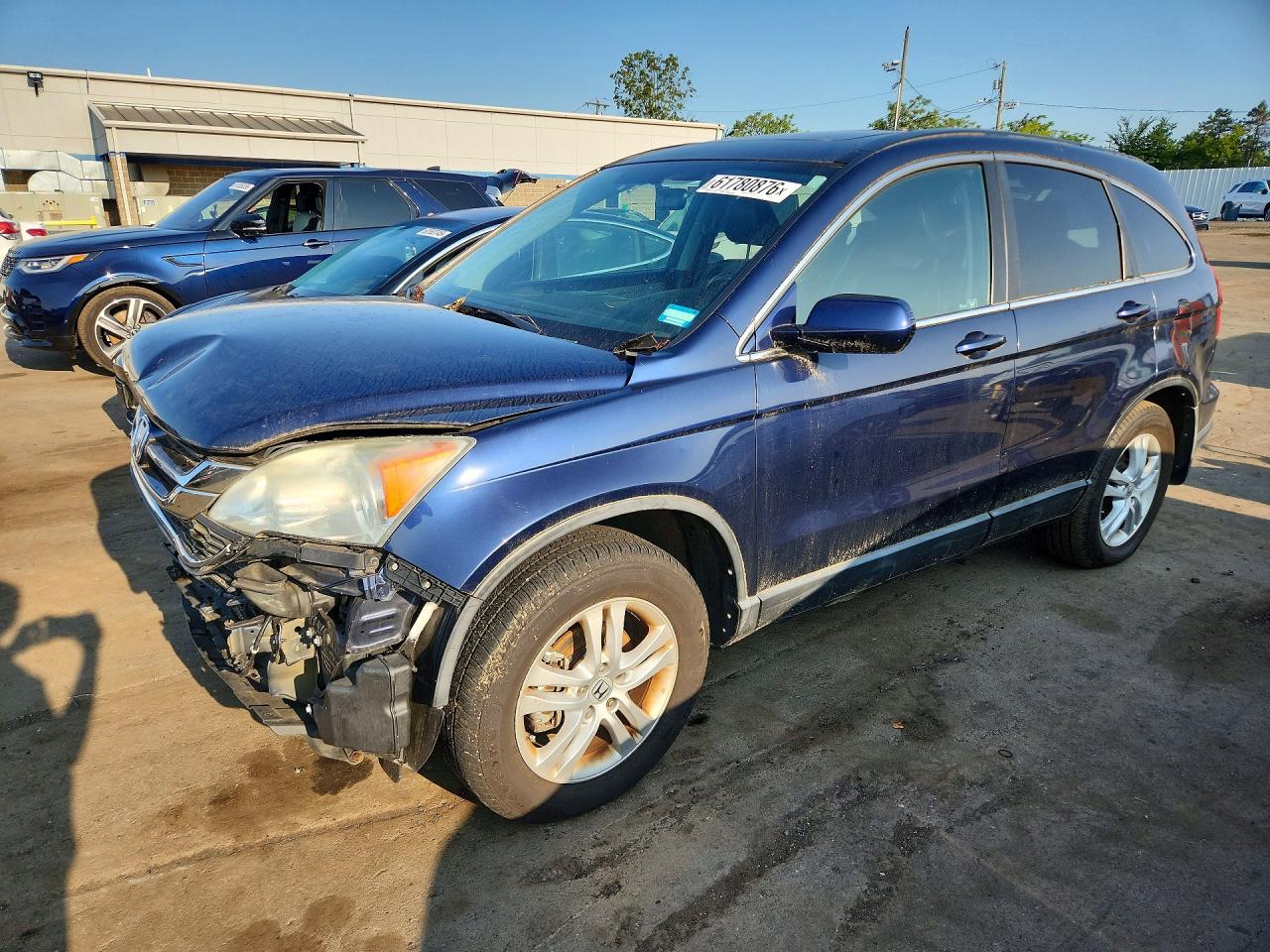 2010 Honda CR-V EX-L, VIN 5J6RE4H70AL000544 — Front end