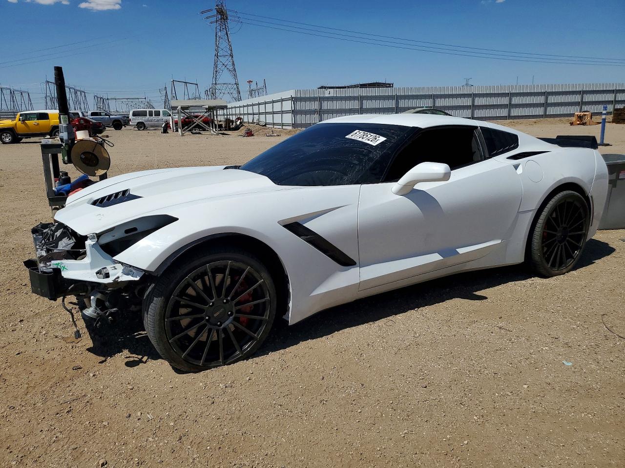 2015 Chevrolet Corvette Z51 3LT, VIN 1G1YM2D77F5107089 — Front end