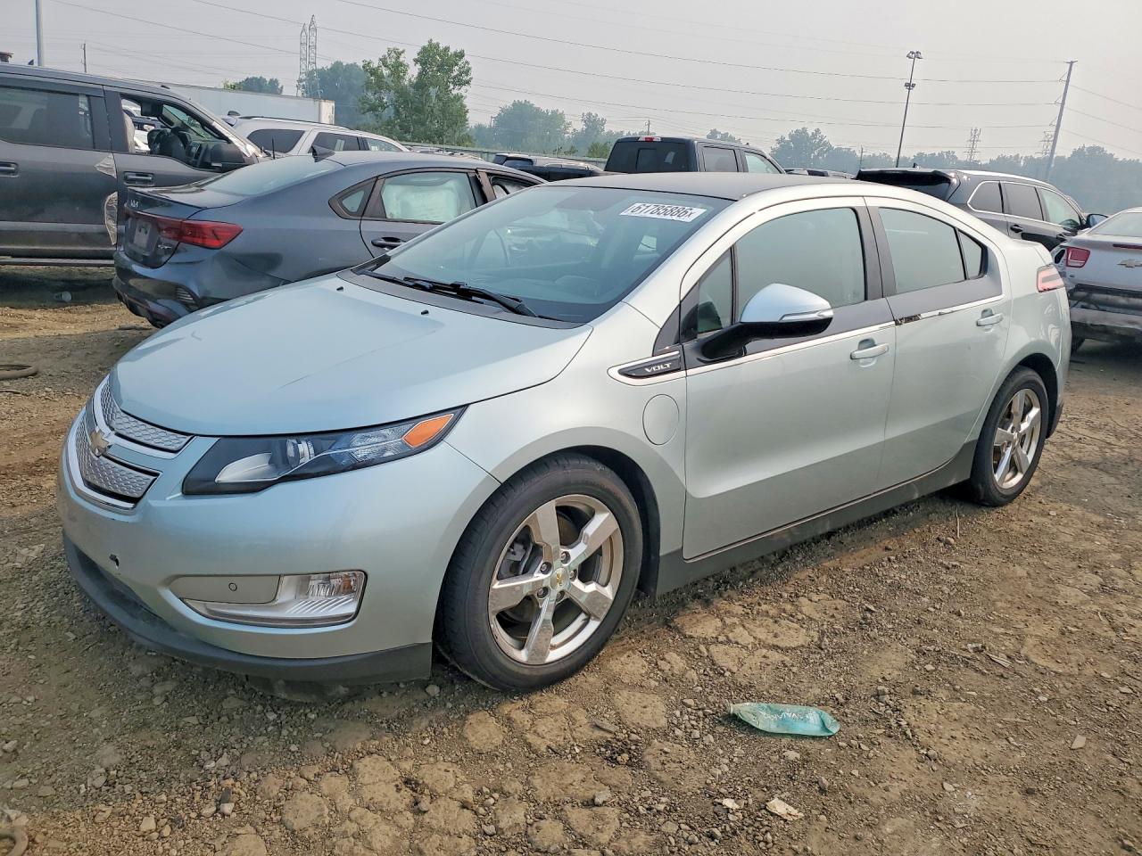 2011 Chevrolet Volt, VIN 1G1RD6E4XBU101576 — Side