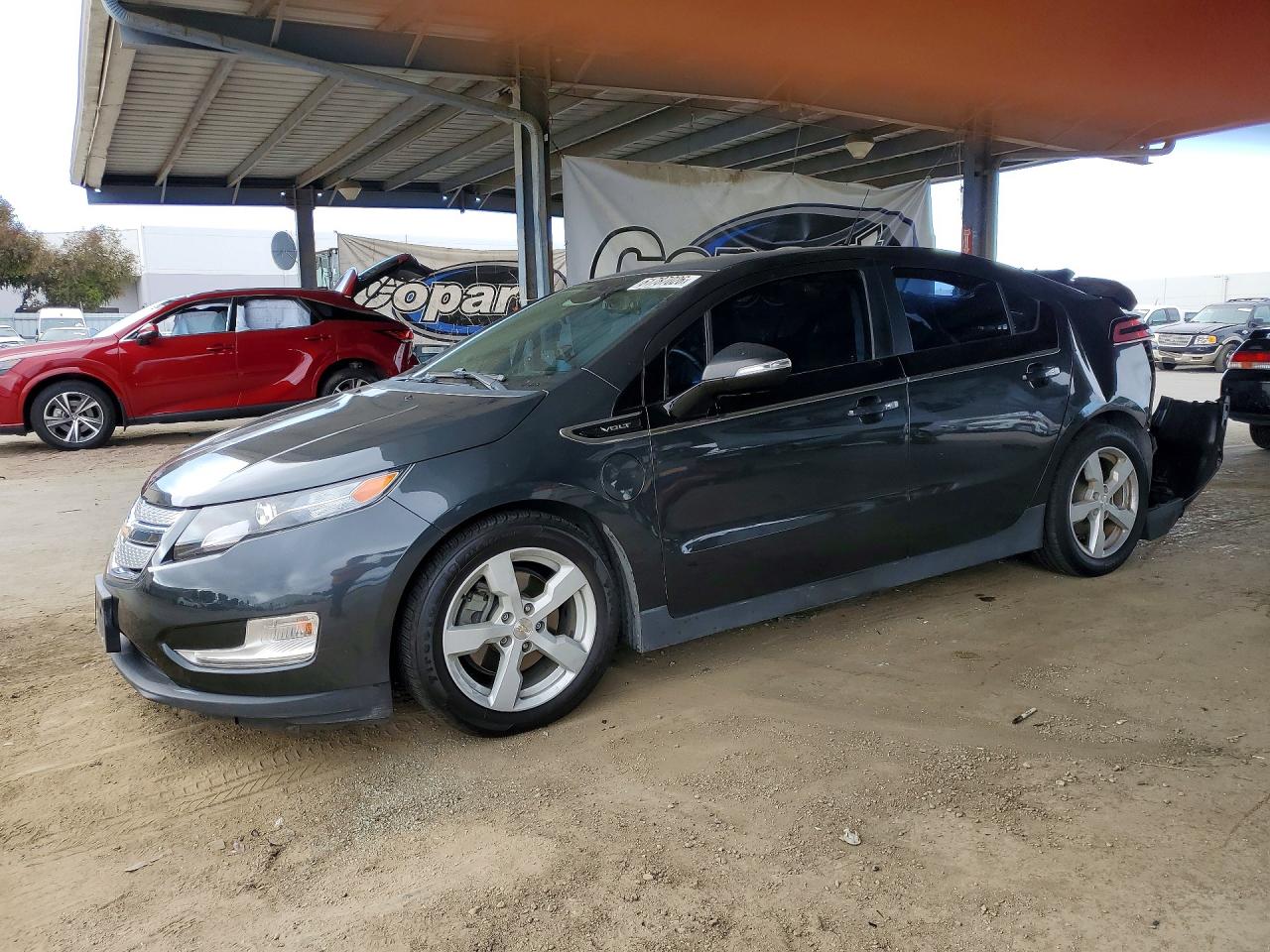2014 Chevrolet Volt, VIN 1G1RF6E49EU165512 — Rear end