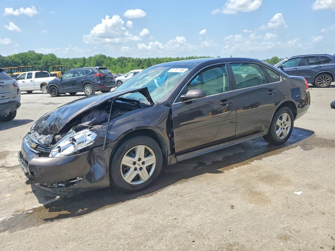 2009 Chevrolet Impala LS, VIN 2G1WB57K991209353 — Front end