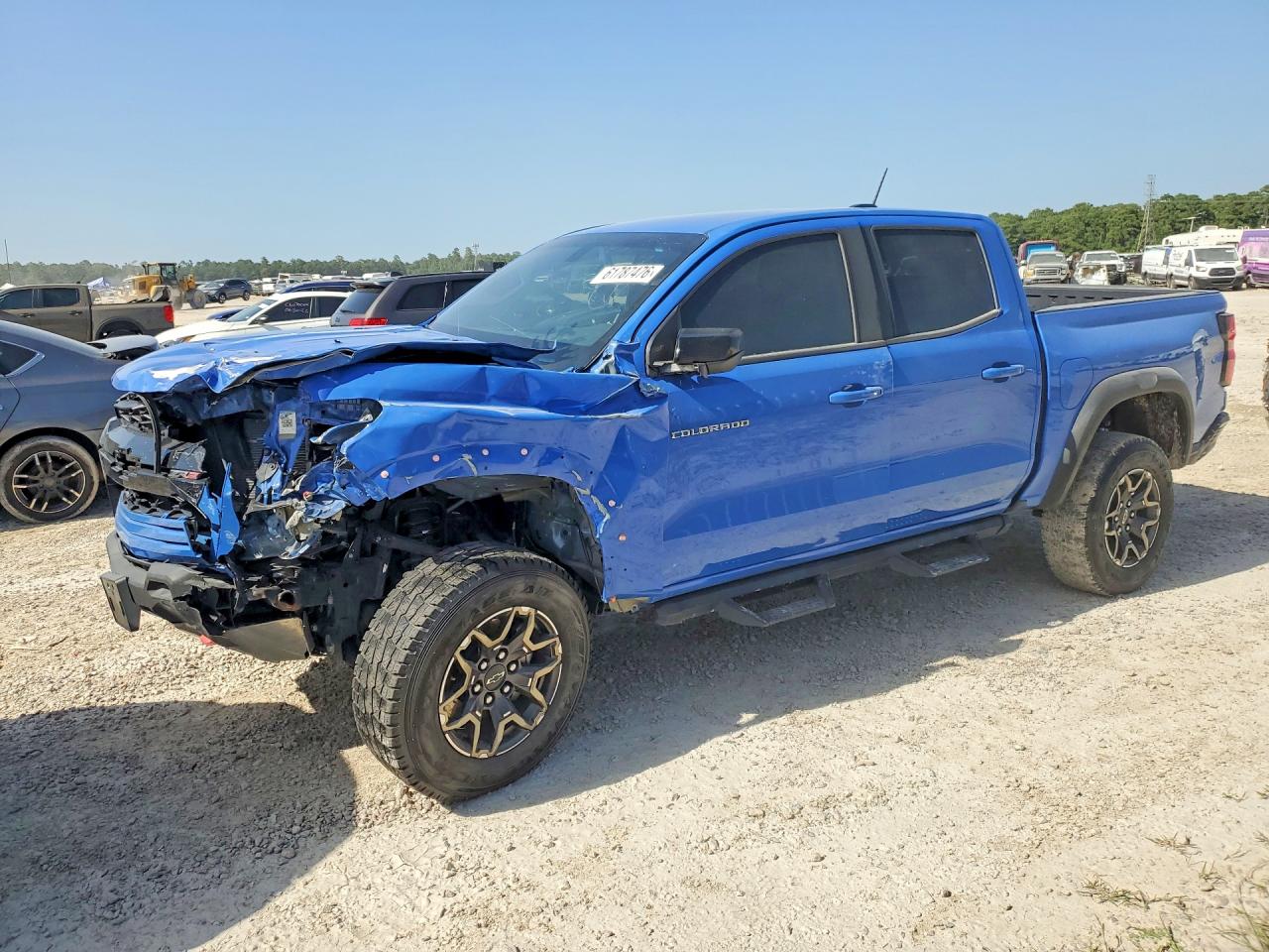 2025 Chevrolet Colorado 4WD ZR2, VIN 1GCPTFEKXS1203008 — Front end