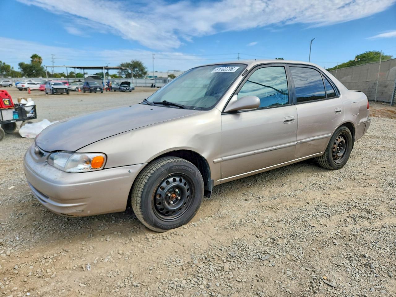 1998 Toyota Corolla LE, VIN 1NXBR18E9WZ059999 — Rear end