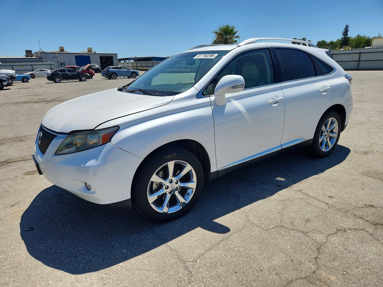 2010 Lexus RX 350, VIN JTJZK1BA7A2402369 — Undercarriage