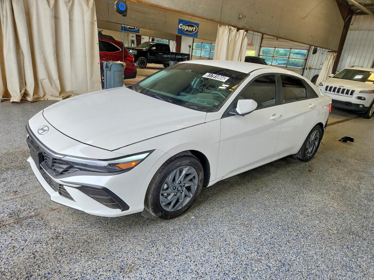 2026 Hyundai Elantra Blue, VIN KMHLM4DJ8TU201150 — Rear end