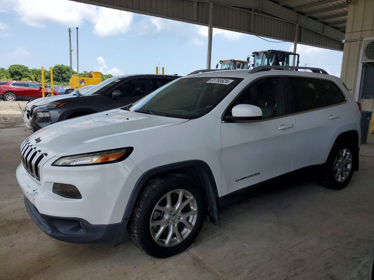 2014 Jeep Cherokee Latitude, VIN 1C4PJLCB4EW244829 — Перед