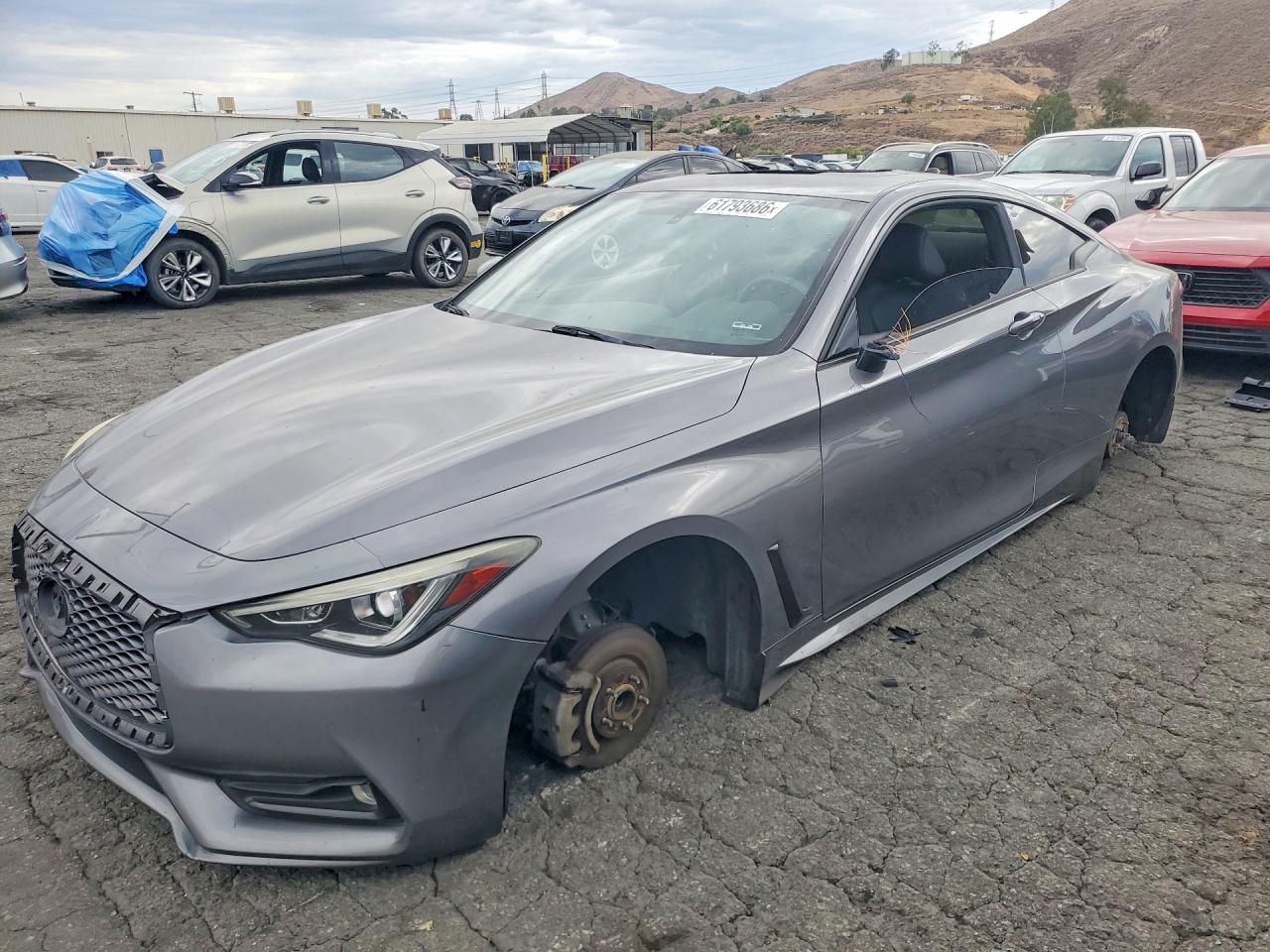 2018 Infiniti Q60 Luxe, VIN JN1EV7EK2JM343061 — Vandalism