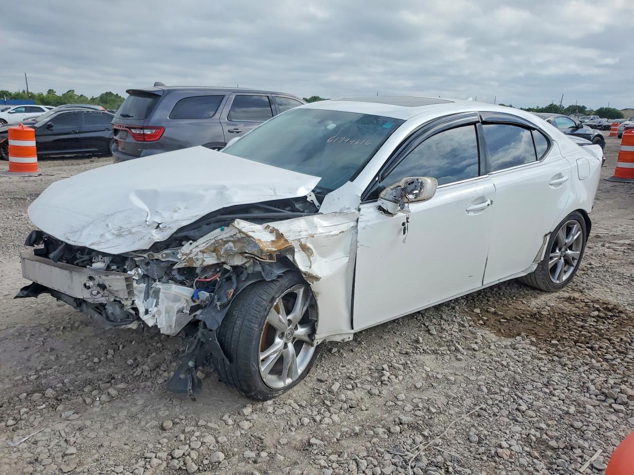 2010 Lexus IS 250, VIN JTHBF5C21A2100159 — Front end