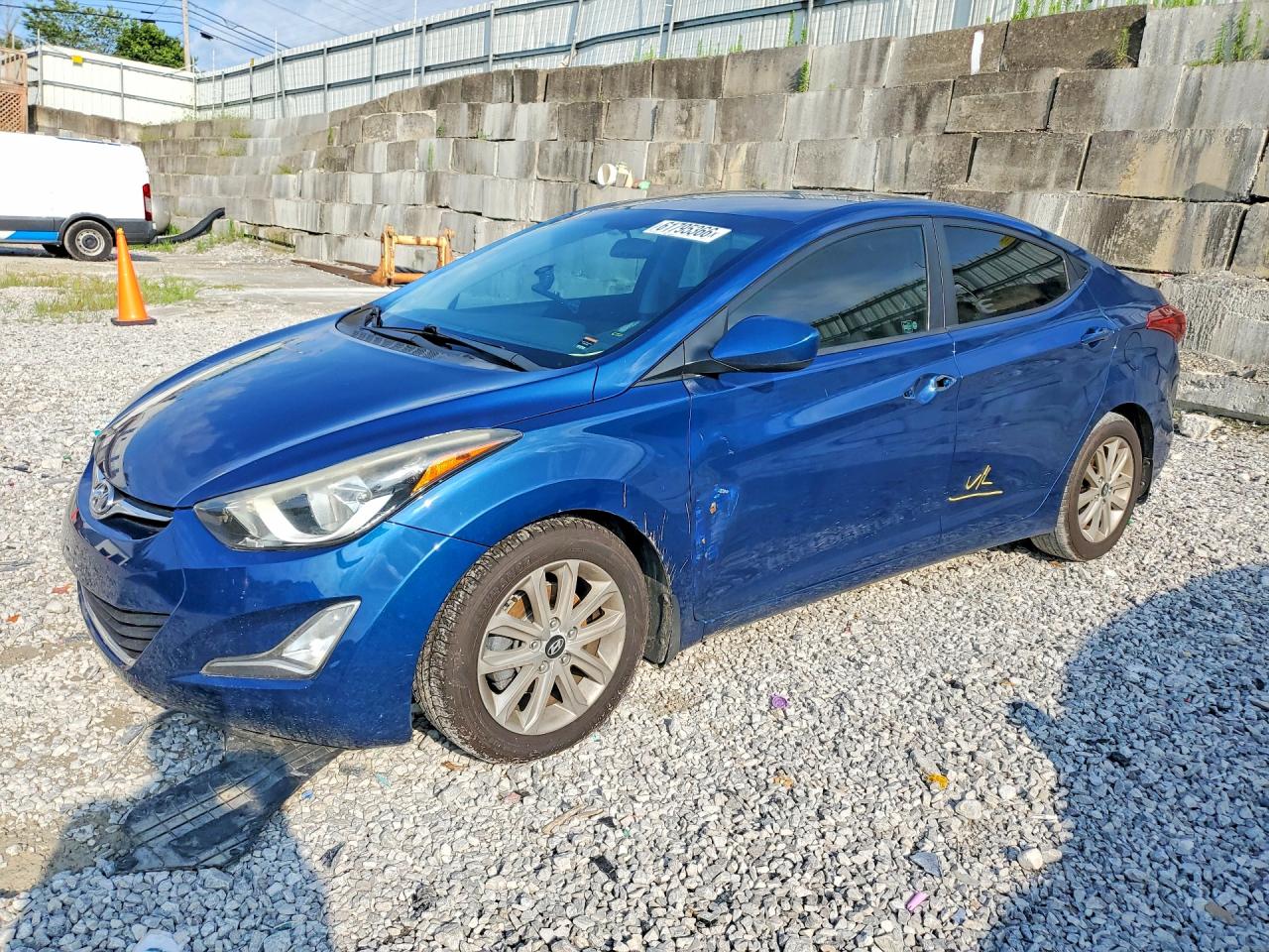 2016 Hyundai Elantra SE, VIN KMHDH4AE9GU526265 — Water / flood