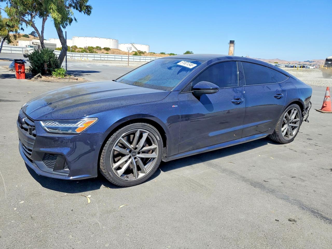 2021 Audi A7 Prestige, VIN WAUVPBF24MN030954 — Rear end