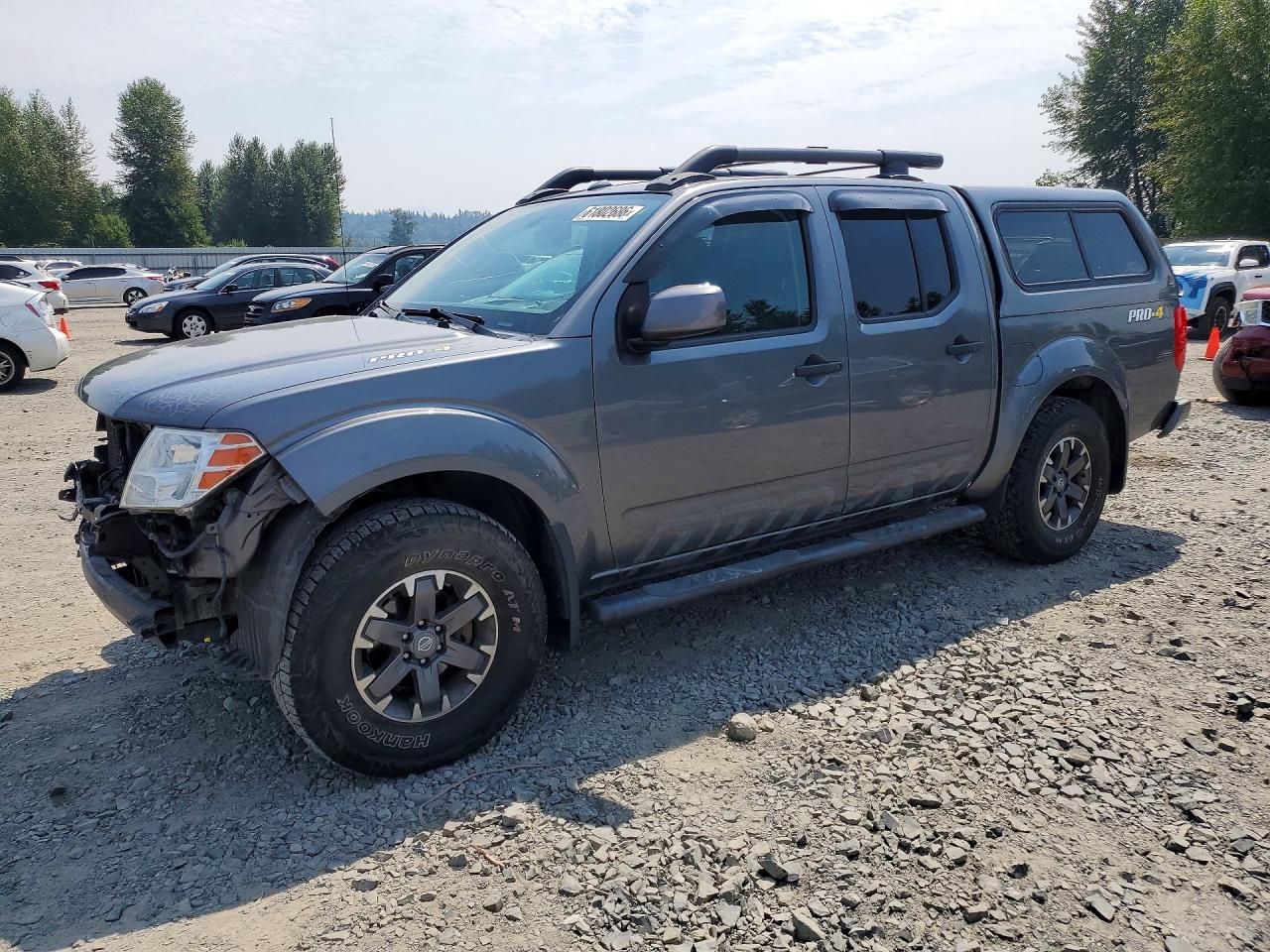 2018 Nissan Frontier SV, VIN 1N6AD0EVXJN729394 — Front end