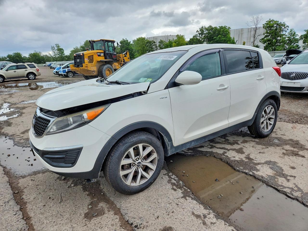 2016 Kia Sportage LX, VIN KNDPBCAC6G7840336 — Front end