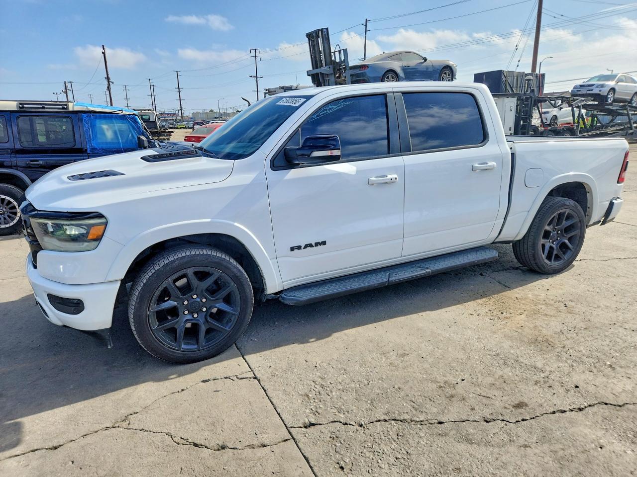 2022 Ram 1500 Laramie, VIN 1C6RREJM0NN464161 — Rear end