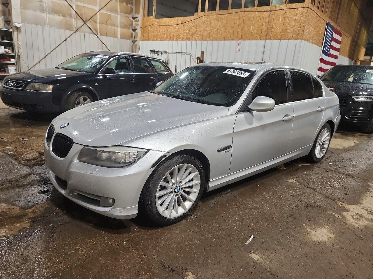2011 BMW 3 Series 335i xDrive, VIN WBAPL5C54BA920556 — Rear end