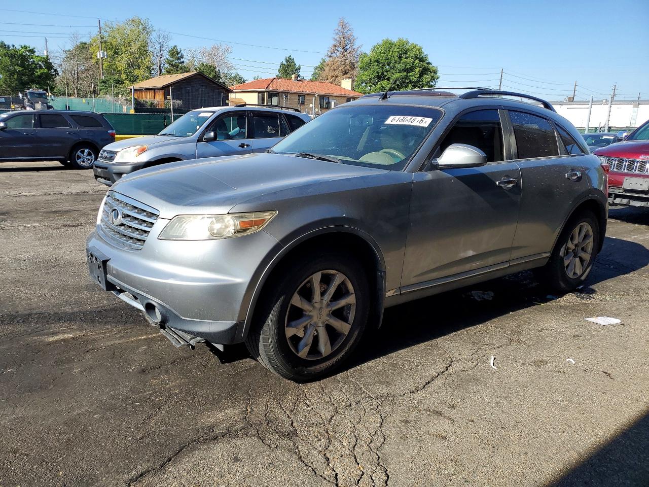 2006 Infiniti FX, VIN JNRAS08W06X208399 — Burn
