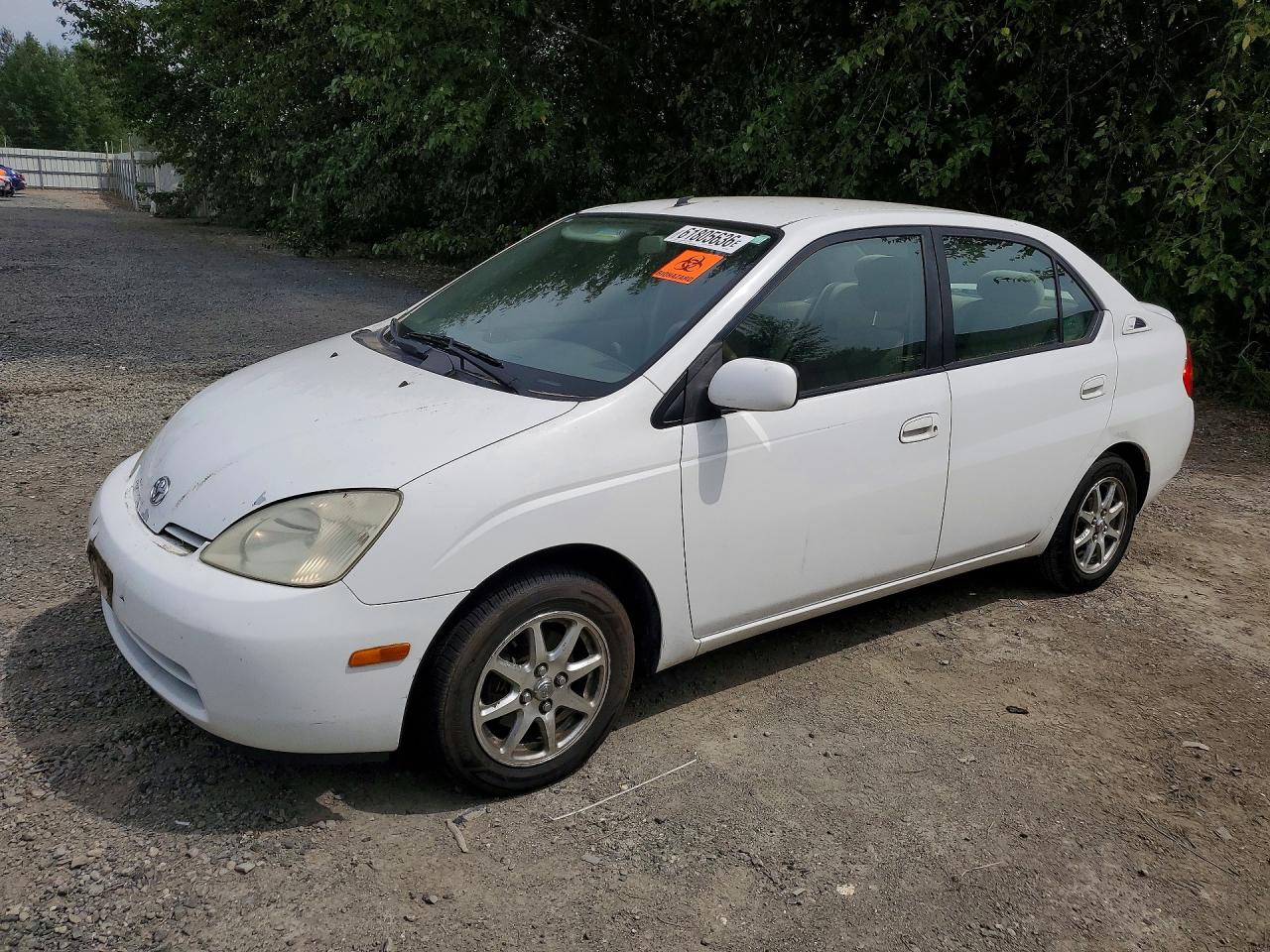 2002 Toyota Prius, VIN JT2BK18U520062988 — Vandalism