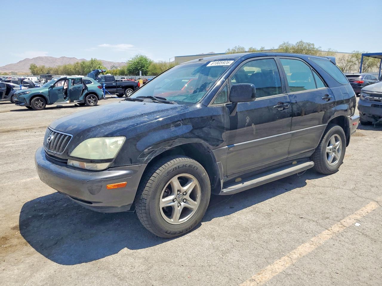 2001 Lexus RX 300, VIN JTJHF10UX10223333 — Rear end