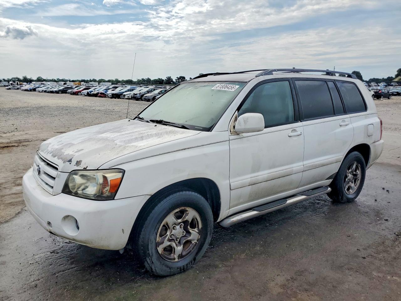 2005 Toyota Highlander, VIN JTEGD21A850114420 — Prior damage history