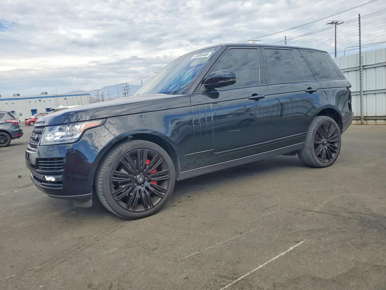 2015 Land Rover Range Rover Supercharged, VIN SALGS2TF5FA219343 — Rear end