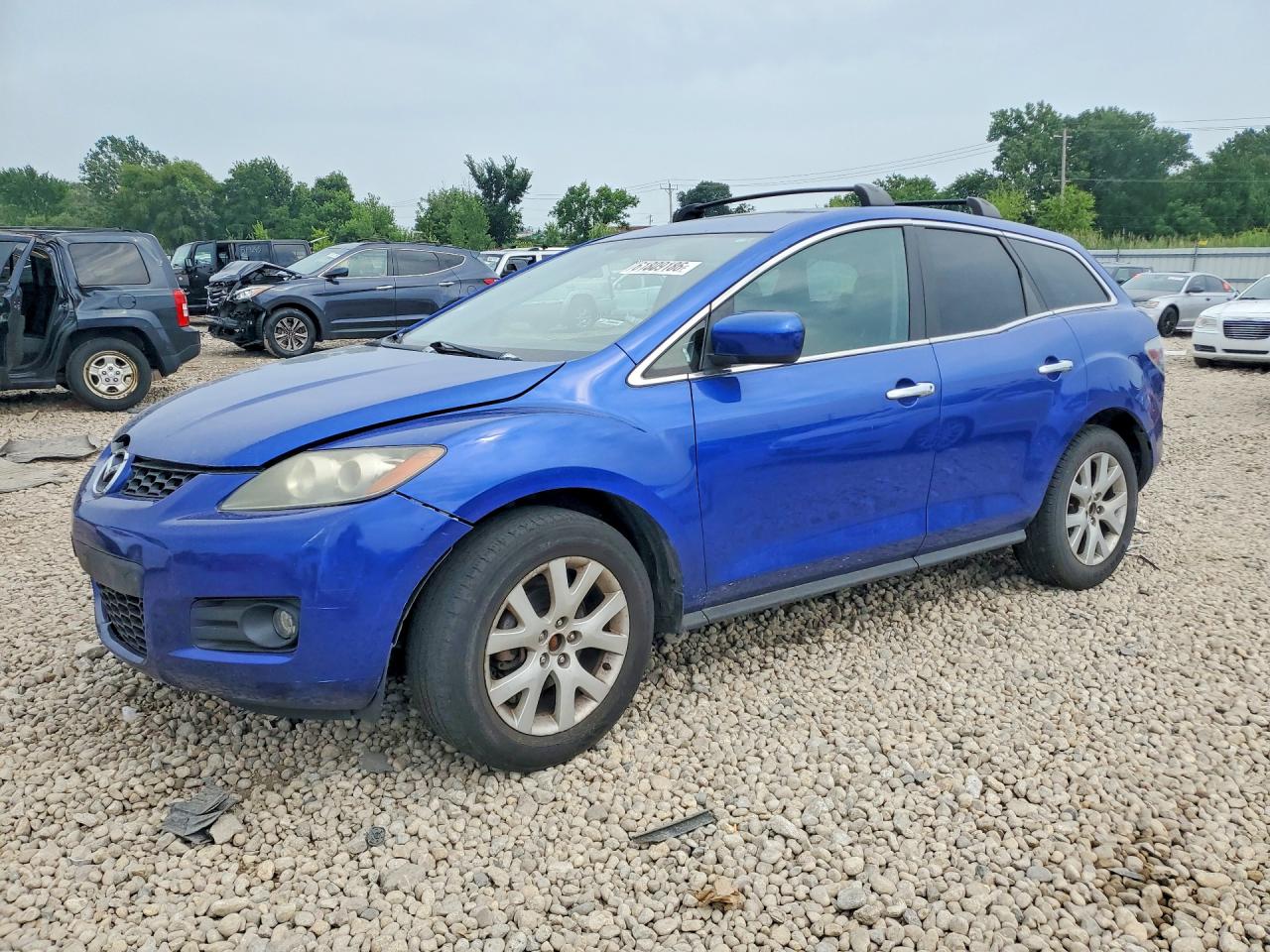 2008 Mazda CX-7 Grand Touring, VIN JM3ER293980176651 — Перед