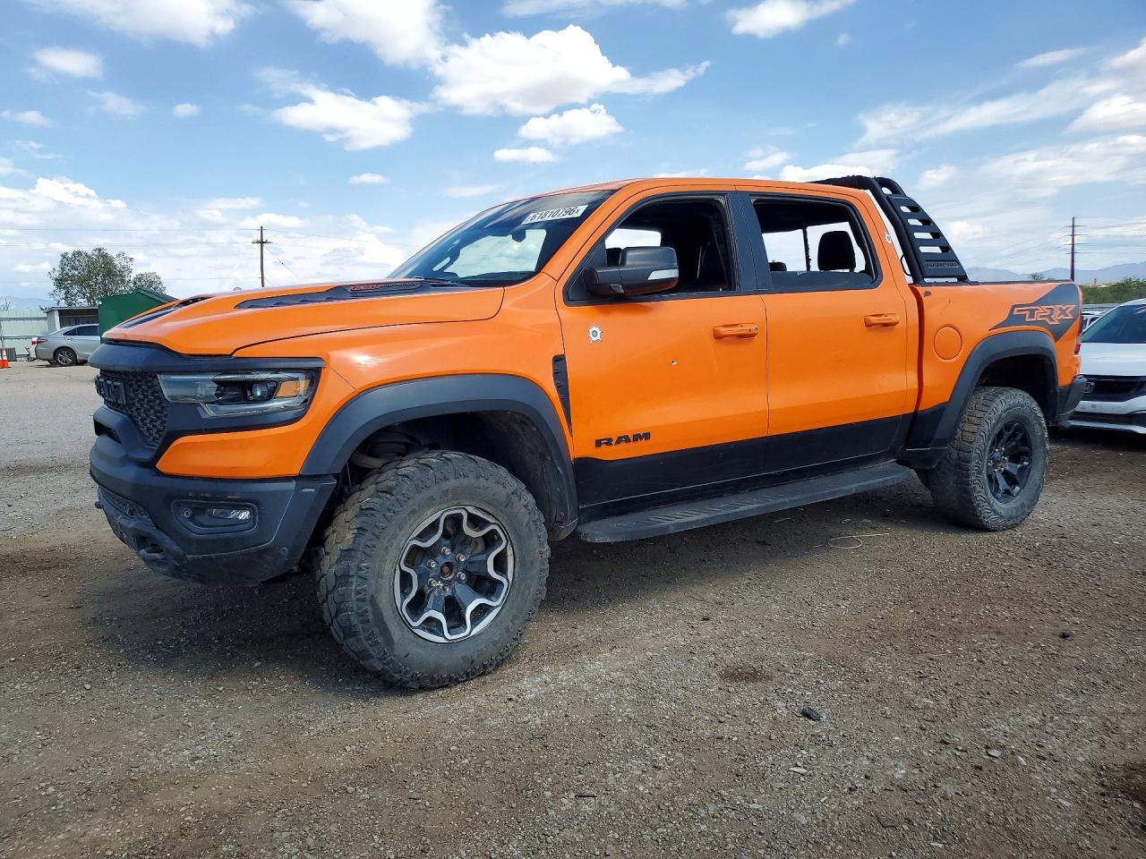 2022 Ram 1500 TRX, VIN 1C6SRFU98NN149414 — Вандализм