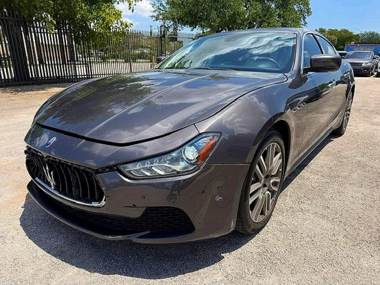 2015 Maserati Ghibli, VIN ZAM57XSA9F1134858 — Front end
