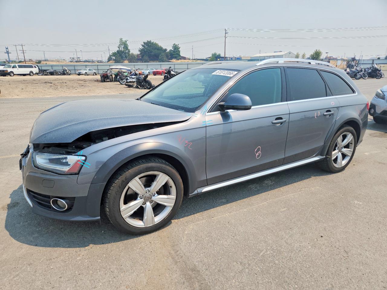 2014 Audi allroad A4 Prestige, VIN WA1VFAFL1EA060165 — Front end