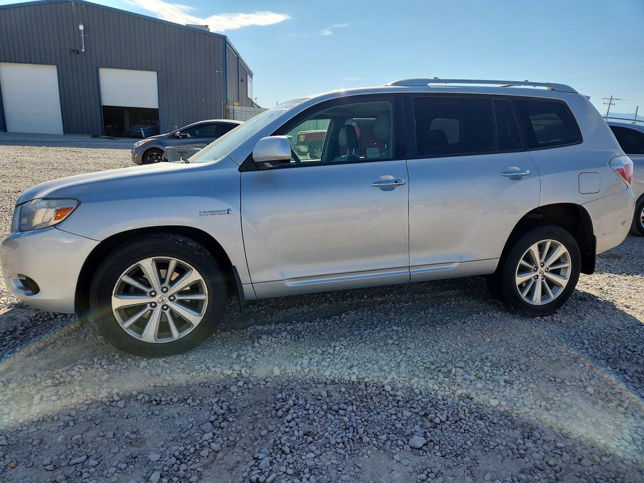 2008 Toyota Highlander Limited, VIN JTEEW44A282009535 — Front end