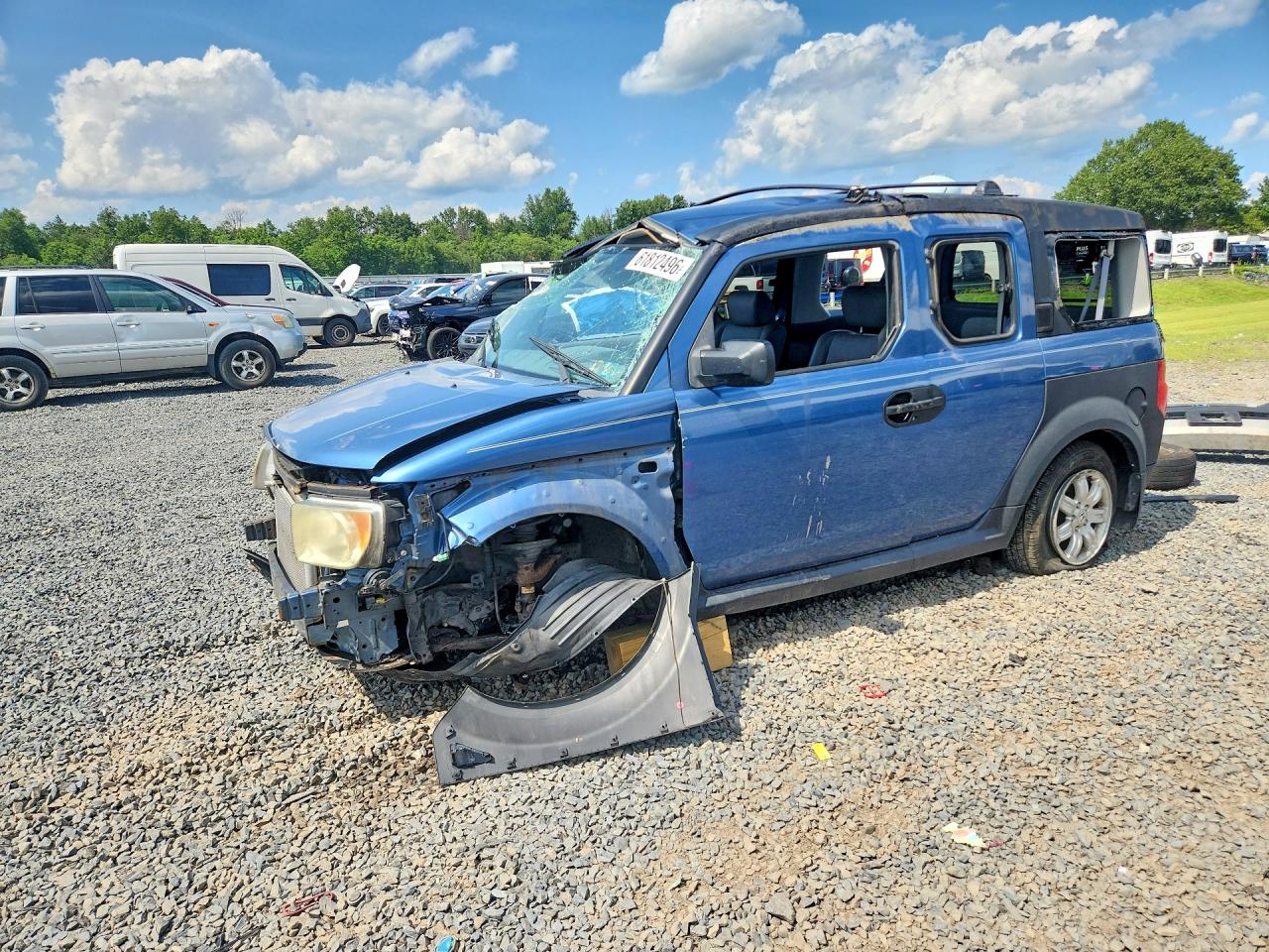 2006 Honda Element EX, VIN 5J6YH28636L027971 — Опрокидывание