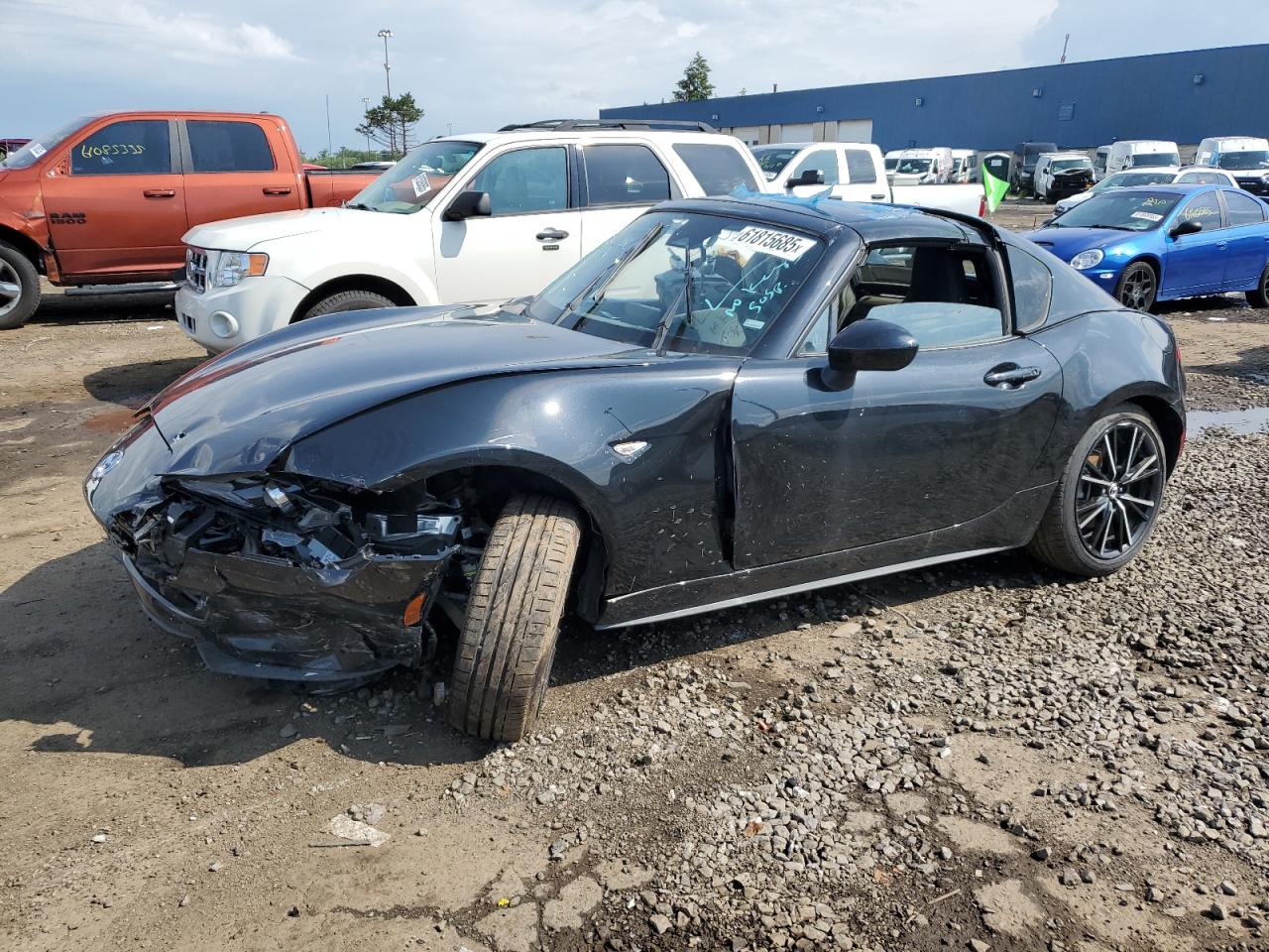 2025 Mazda MX-5 Miata Grand Touring, VIN JM1NDAM71S0652703 — Auction photo