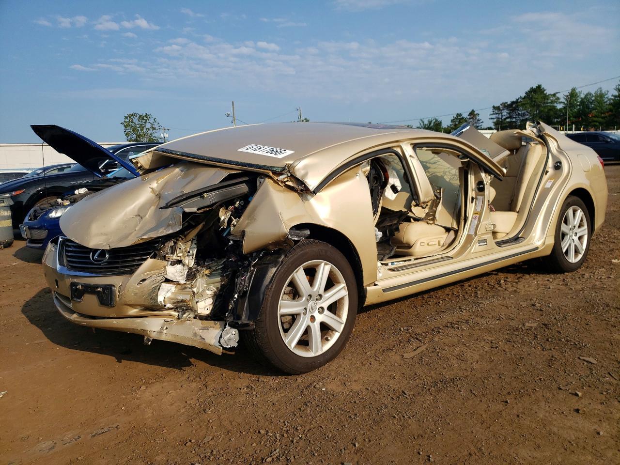 2008 Lexus ES 330, VIN JTHBJ46G082264206 — All over