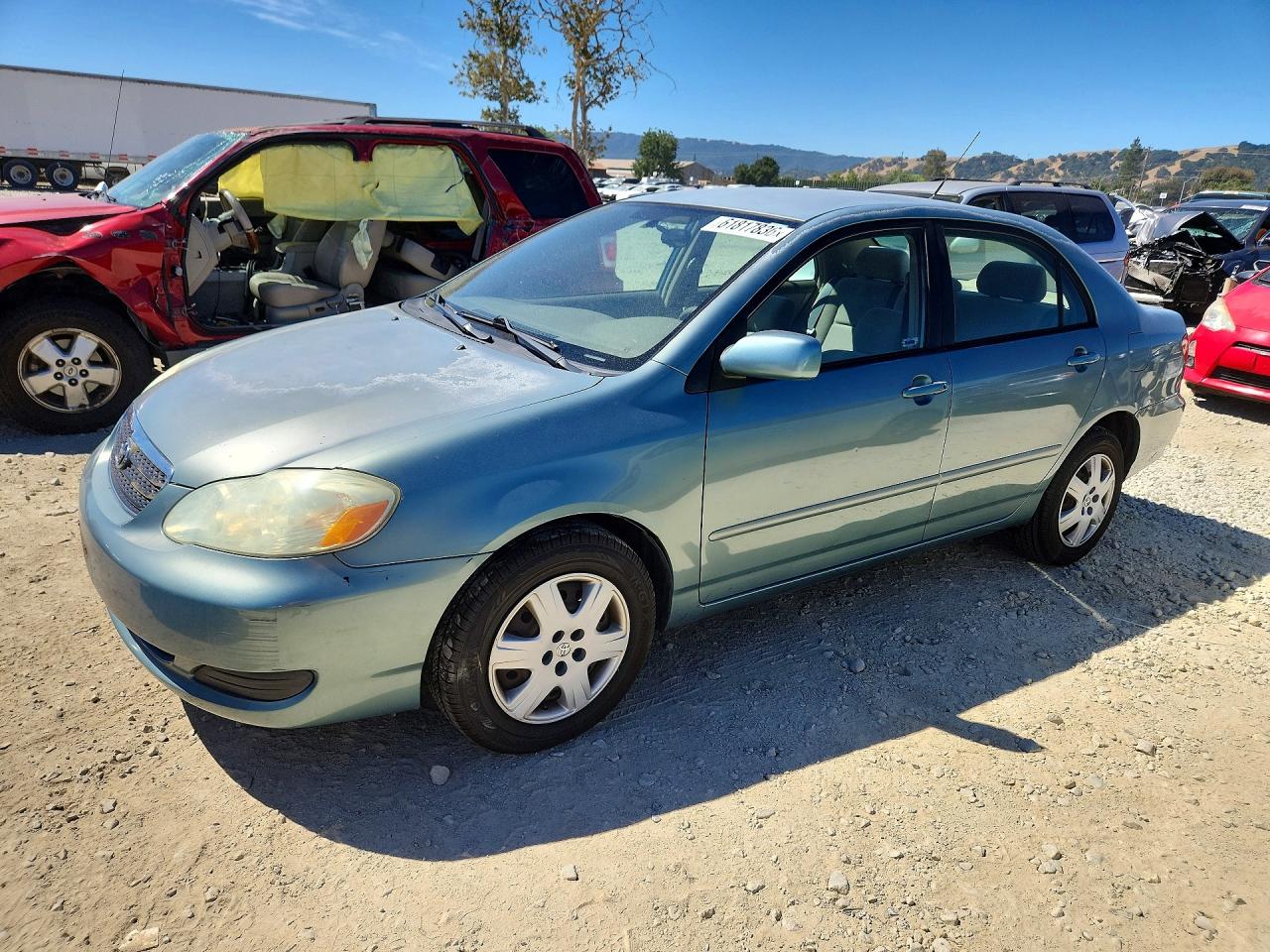 2007 Toyota Corolla CE, VIN 1NXBR32E67Z765429 — Minor dents and scratches