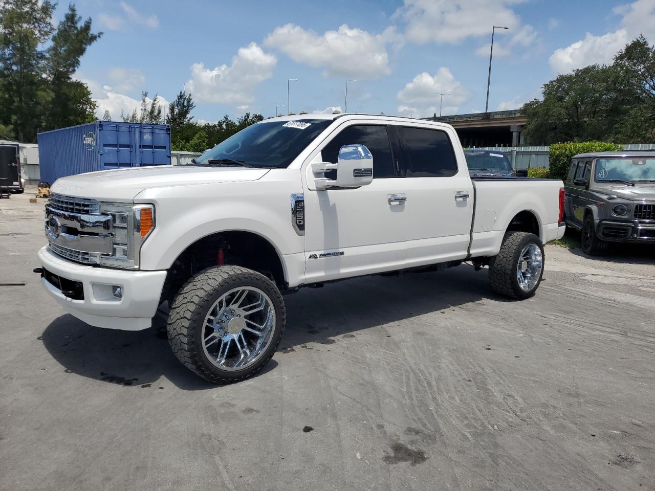 2017 Ford F-250 Lariat, VIN 1FT7W2BT9HEE12481 — Missing or altered VIN