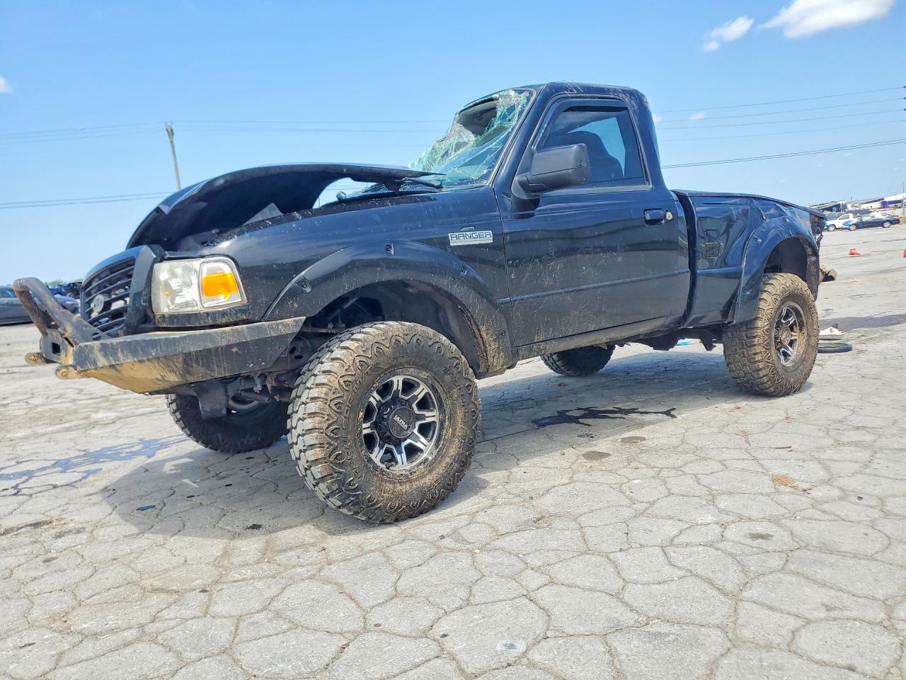 2009 Ford Ranger XL, VIN 1FTYR10D59PA16748 — Rollover