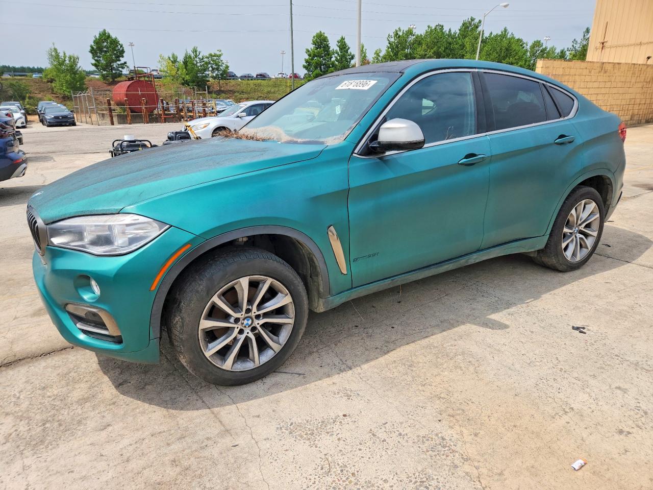2018 BMW X6 sDrive35i, VIN 5UXKU0C52J0G69717 — Перед