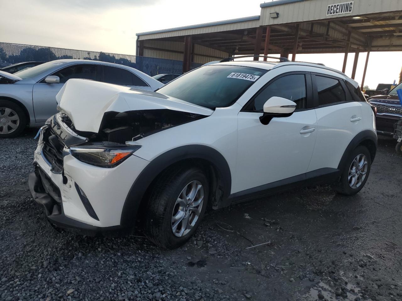 2019 Mazda CX-3 Sport, VIN JM1DKFB70K1452391 — Front end