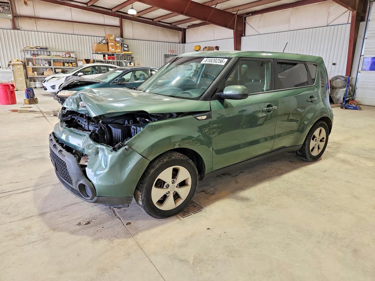 2014 Kia Soul, VIN KNDJN2A24E7011020 — Front end