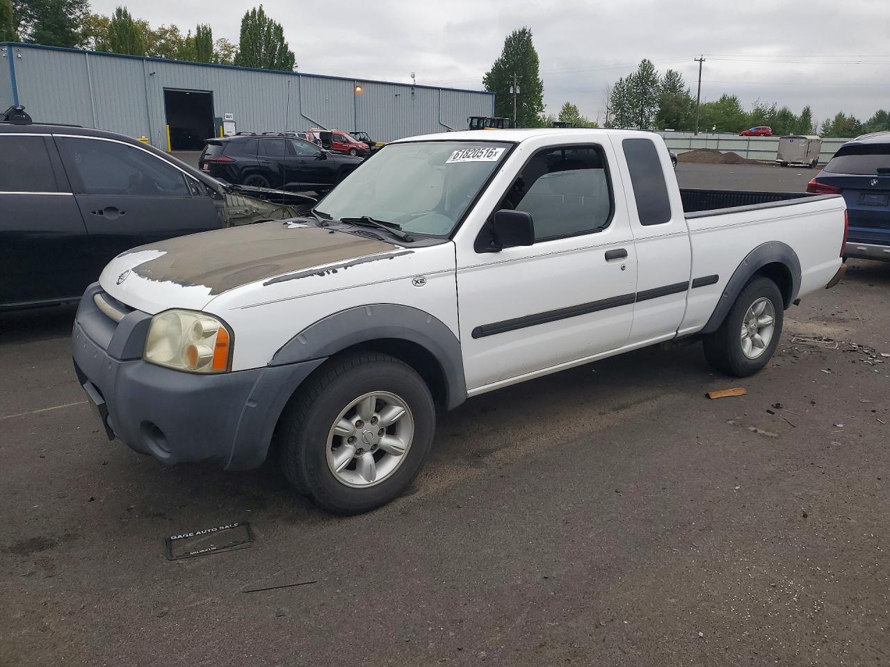 2002 Nissan Frontier XE, VIN 1N6DD26S52C336526 — Front end