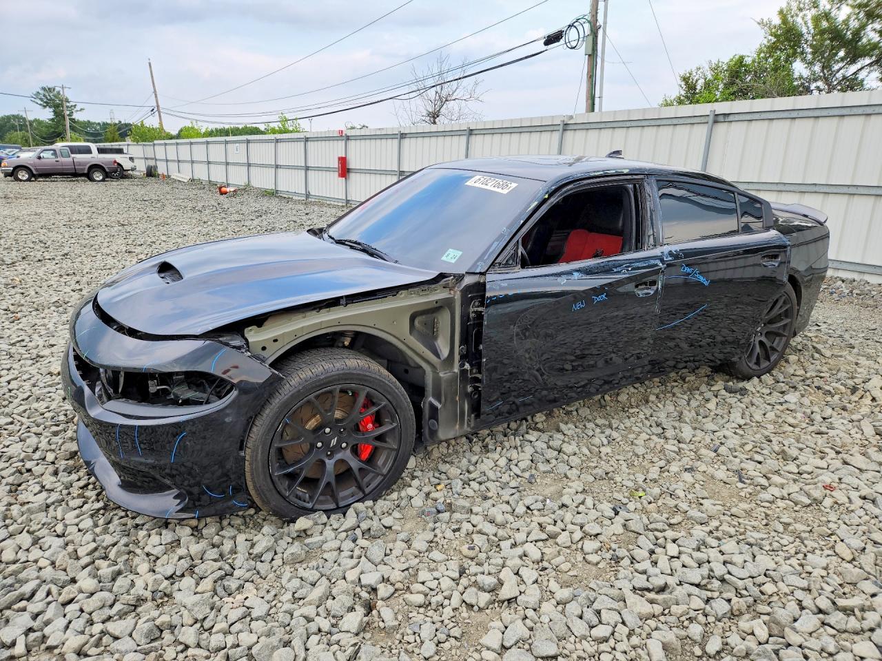 2019 Dodge Charger Scat Pack, VIN 2C3CDXGJ5KH661762 — Front end